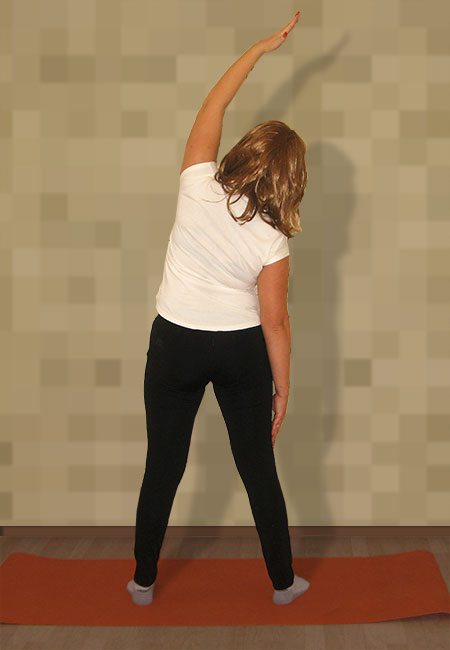 Пример упражнения Упражнения при лордозе и кифозе